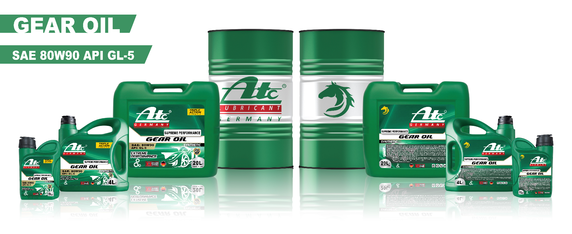 ATC Supreme Performance Gear Oil SAE 80W-90 (GL-5)
