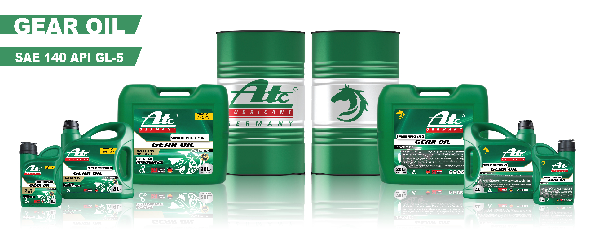 ATC Supreme Performance Gear Oil SAE 140 (GL-5)