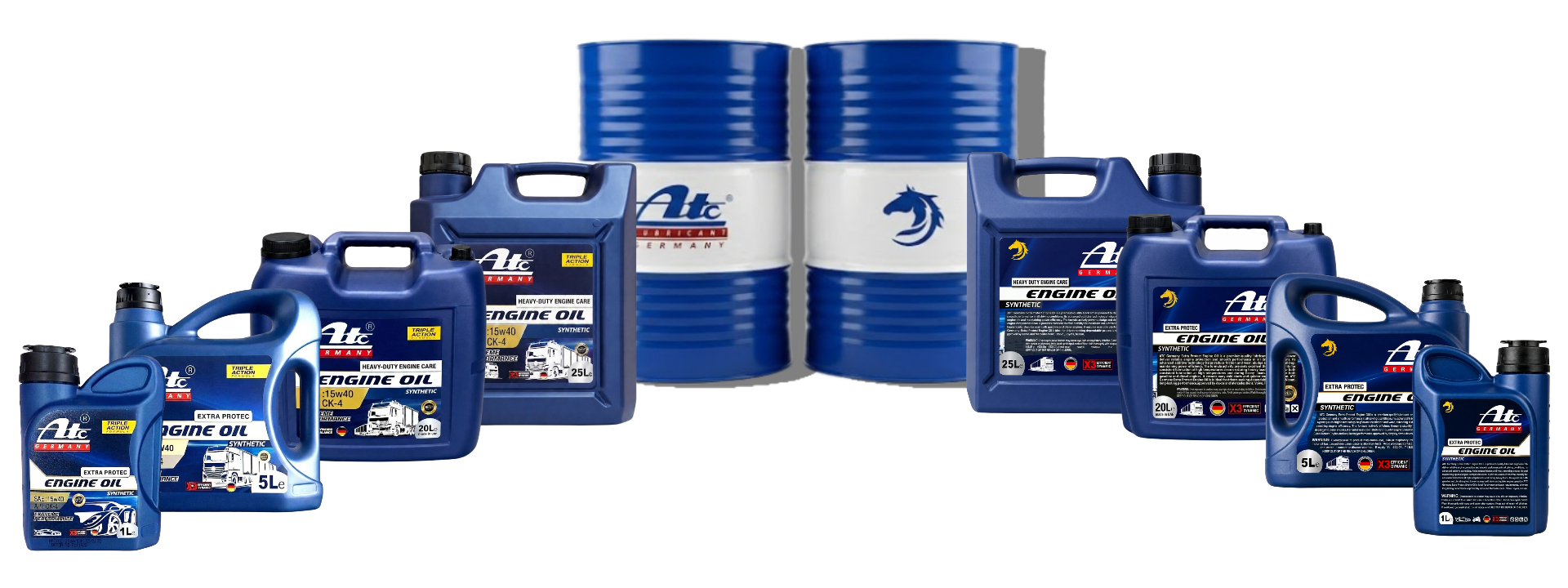ATC Heavy-Duty Engine Oil SAE 15W-40 (CK-4)